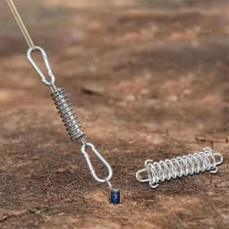 Tent Wind Rope Spring Buckle, Shelter Sunshade Trap Cloth Fixed Elastic Hook, High Strength Drawstring Buckle For Canopy Tent