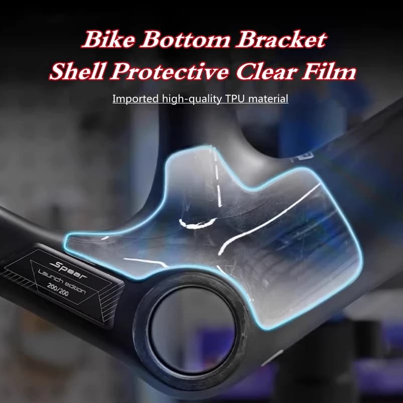 Road Bike Bottom Bracket Shell Protective Sticker Bicycle Paster Scratch-Resistant Protector Bike Stickers Guards MTB Decals BB