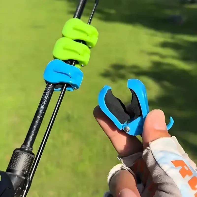 2pcs Quick-attach Fishing Rod Clip Tool-free 1-hand Holder For Freshwater Rods Secure Grip Tackle Organizer Utility Tools