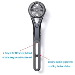 Bike Computer Mount Aluminum Alloy Out Front Bracket for Garmin Edge Bryton Rider GPS Cycling Handlebar Holder