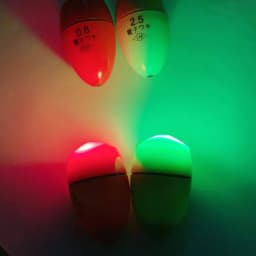 Electronic Floating Wave Rock Fishing Through Luminous Floating Float Electronic Bright Night Fishing Float