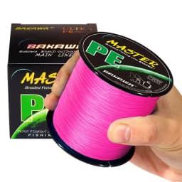 BAKAWA 4X Braided Fishing Line PE Fishing Wire 100M 300M 500M 1000M Abrasion Resistant Super Strong Multifilament Smooth Casting
