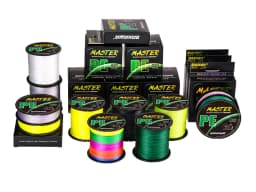 BAKAWA 4X Braided Fishing Line PE Fishing Wire 100M 300M 500M 1000M Abrasion Resistant Super Strong Multifilament Smooth Casting