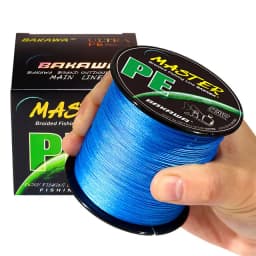 BAKAWA 4X Braided Fishing Line PE Fishing Wire 100M 300M 500M 1000M Abrasion Resistant Super Strong Multifilament Smooth Casting