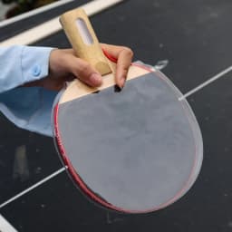 Transparent Table Tennis Racket Rubber Protective Film Racket Accessories Double-Sided Table Tennis Racket Protective Film
