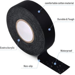 1PCS Premium Hockey Stick Tape, Strong Adhesive Goon Tape,Multipurpose Cloth Sports Tape for Grips, Tools and Athletic Equipment