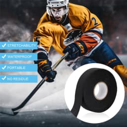 1PCS Premium Hockey Stick Tape, Strong Adhesive Goon Tape,Multipurpose Cloth Sports Tape for Grips, Tools and Athletic Equipment