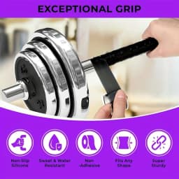 Silicon Grip Tape for Pull Up Bar Non-Slip Fusion Silicon Wrap for Barbell Dumbbells Sports Gym Equipment Rubber Tape for Handle