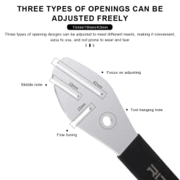 Bike Disc Straightening Wrench Disc Brake Rotor Alignment Truing Tools Stainless Steel Correction Wrench Bike Repair Tool