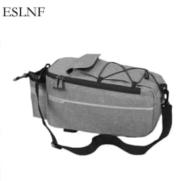 ESLNF Large Waterproof Seat Cycling Pannier Bicycle For B-SOUL Capacity Bike Mountain Travel Back Bag