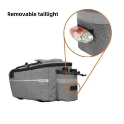 ESLNF Large Waterproof Seat Cycling Pannier Bicycle For B-SOUL Capacity Bike Mountain Travel Back Bag