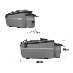 ESLNF Large Waterproof Seat Cycling Pannier Bicycle For B-SOUL Capacity Bike Mountain Travel Back Bag