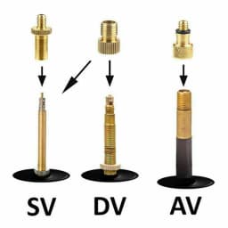 26pcs Copper Bike Valve Adapter Set Pump Inflator Kit for Bicycle Tires Football Cycling Accessories