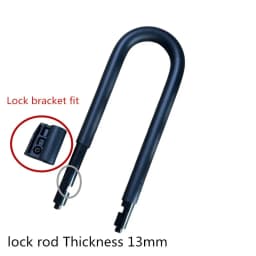 Bicycle Lock Bracket U Lock Bike Accessories Fixed Frame Mount Bracket Cycling Parts Applicable to lock lever 13MM