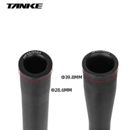 TANKE Aluminum Alloy Mountain Bicycle Front Fork Head Tube Air Front Suspension Straight Tapered standpipe Cycling Accessories