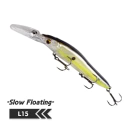 MEREDITH Minnow Wobbler Fishing Lures 110mm Artificial Hard Bait Slow Sinking Or Flaoting Depth 0-3m Bait Jerk Bass Pike Baits