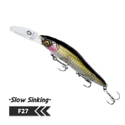 MEREDITH Minnow Wobbler Fishing Lures 110mm Artificial Hard Bait Slow Sinking Or Flaoting Depth 0-3m Bait Jerk Bass Pike Baits