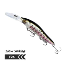 MEREDITH Minnow Wobbler Fishing Lures 110mm Artificial Hard Bait Slow Sinking Or Flaoting Depth 0-3m Bait Jerk Bass Pike Baits