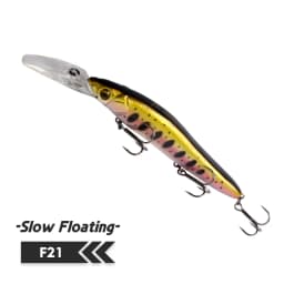 MEREDITH Minnow Wobbler Fishing Lures 110mm Artificial Hard Bait Slow Sinking Or Flaoting Depth 0-3m Bait Jerk Bass Pike Baits