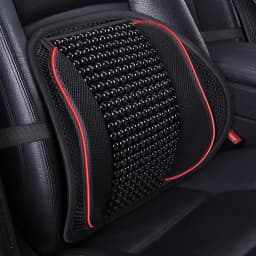 Universal Car Back Support Chair Massage Lumbar Support Waist Cushion Mesh Ventilate Cushion Pad For Car Office Home