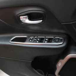 For Jeep Renegade 2015 2016 2017 2018 2019 2020 2021 2022 2023 ABS Car Window Glass Lift Switch Button Panel Trim Cover Stickers