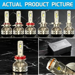 30000LM H7 LED Canbus Car Headlight Super HB4 H11 H4 H1 9012 HB3 9005 9006 H8 Lights Plug-N-Play Bulbs 300W 6000K Auto Lamp 2PC