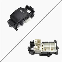 Driver Passenger Power Window Glass Lifter Switch Control with Auto Illuminated Button for Toyota RAV4 Corolla Yaris 2005 - 2015