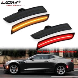 For Chevy Camaro Front Rear Side Marker Light Assemblies Turn SignalLights/Driving Lights,Replace OEM Sidemarker Lamps 2016-up