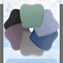 New One-piece Gel Seat Cushion High Quality Cool Cloth, 3D Soft Gel Suitable for Home, Office, Car Cool, Breathable Cushion