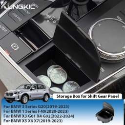 Storage Box For BMW G20 G01 G05 G07G26 G02 G06 F40 2 3 4 Series I4 X3 X4 X5 X6 M4 Modificate LHD Car Console Gear Shift Lever