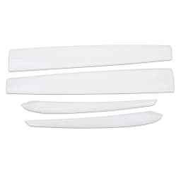 Dashboard Door Wood Trim Insert Cover For Tesla Model 3/Y ABS Mid-Console Split Set Dashboard Decor Panel Sticker Car Accessorie