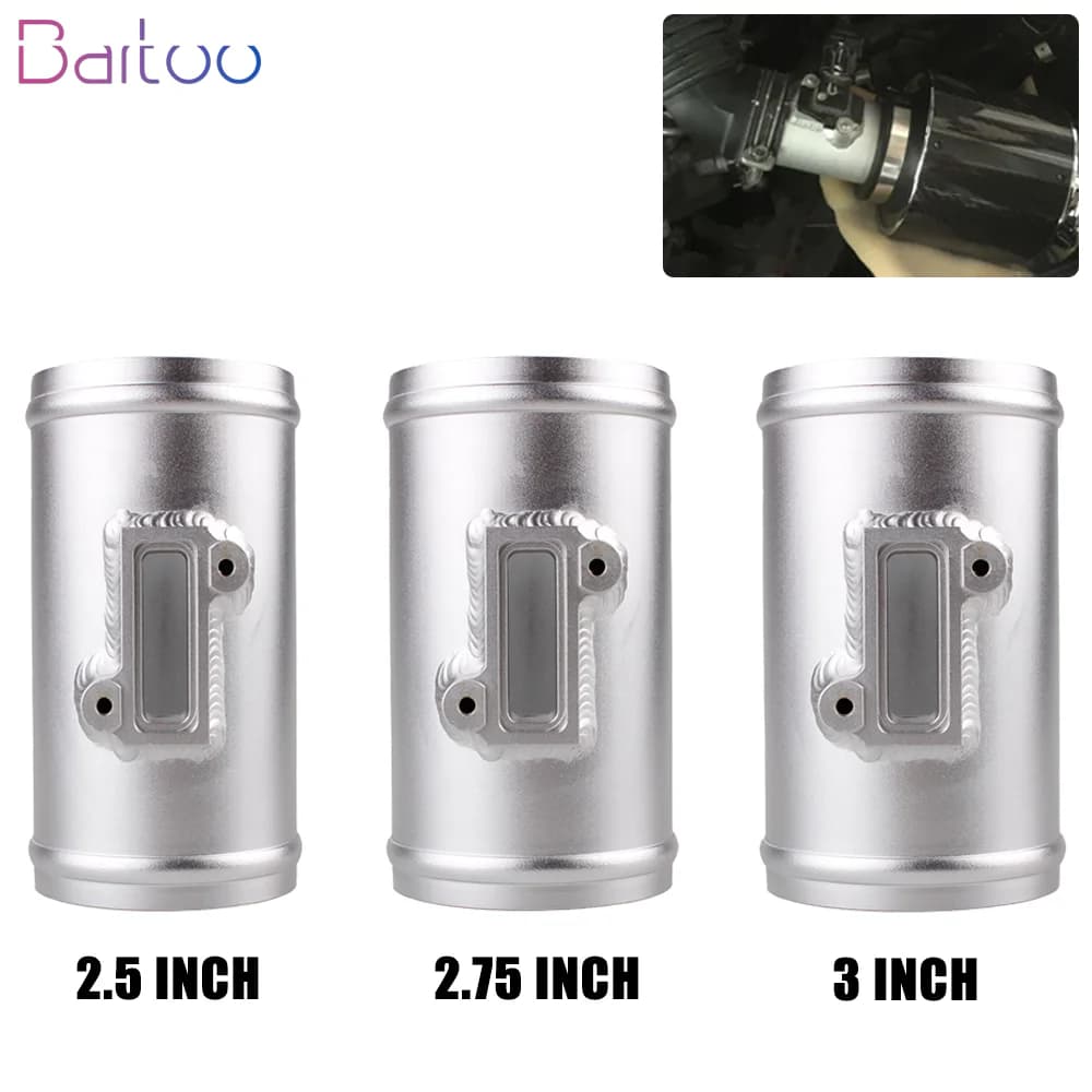 New 63/70/76mm Car Air Flow Sensor Adapter MAF Air Intake Meter Mount Base For VW Nissan For Honda For Ford 2.5" 2.75" 3" MAF006