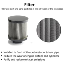 1L/2L Universal Car Aluminum Oil Catch Can Tank Baffled 10AN with Breather and Drain Tap Square Shape Reservoir Tank