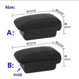For MINI Cooper Armrest Box For MINI Cooper R50 R52 R53 R56 R57 R58 F55 F56 F57 Countryman R60 F60 Armrest Box Retrofit Parts
