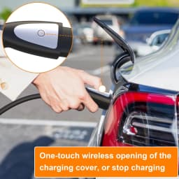 Feyree EV Charging Station for TS-NACS Socket EVSE Wallbox 32A 7.6KW 40A 9.6KW 50A 12KW Fast Charging APP Control for Tesla Car