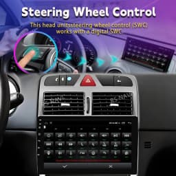 Android 16 For Peugeot 307 307CC 307SW 2002 - 2012 2013 Navigation Multimedia Player Carplay Auto Stereo DVD BT Video DSP Radio