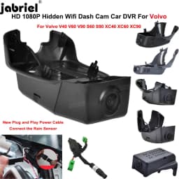 Plug and Play 1080P Wifi Car DVR for Volvo V40 V60 V90 S60 S80 S90 XC40 XC60 XC70 XC90 C40 PoleStar 2 2012- 2025 Dash Cam Camera