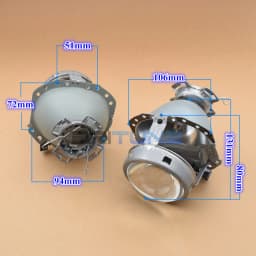 E55 D2S D1S D3S D4S Projector Lens For Hella 2 Audi A6 C6/BMW E60 E53 E65 E63/Benz W211 W212 W219 W209 C207 W163 Headlight Lens