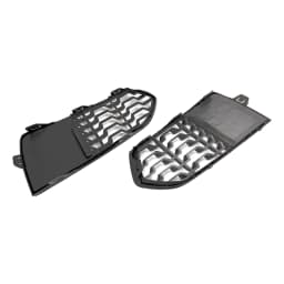 Areyourshop 2PCS Front Bumper M Sport Fog Light Grilles Grill Fit for BMW F22 F23 2012 2013 2014 2015 2016 2017 51118056797
