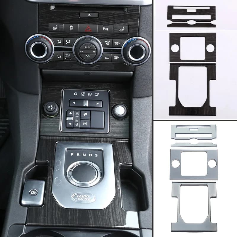 For Land Rover Discovery 4 LR4 2010-2016 ABS Car Center Console Gear Shift Frame Decoration Cover Trim Car Accessories