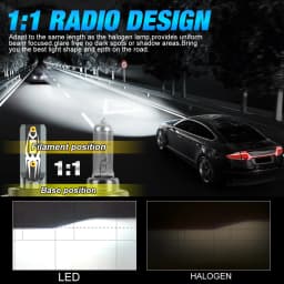 30000LM H7 H1 H4 LED H8 H11 9005 HB3 9006 HB4 9012 Hir2 9008 H13 Canbus Led Bulb 3570 CSP Automobile Headlight Turbo Fog Lamp