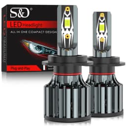 30000LM H7 H1 H4 LED H8 H11 9005 HB3 9006 HB4 9012 Hir2 9008 H13 Canbus Led Bulb 3570 CSP Automobile Headlight Turbo Fog Lamp