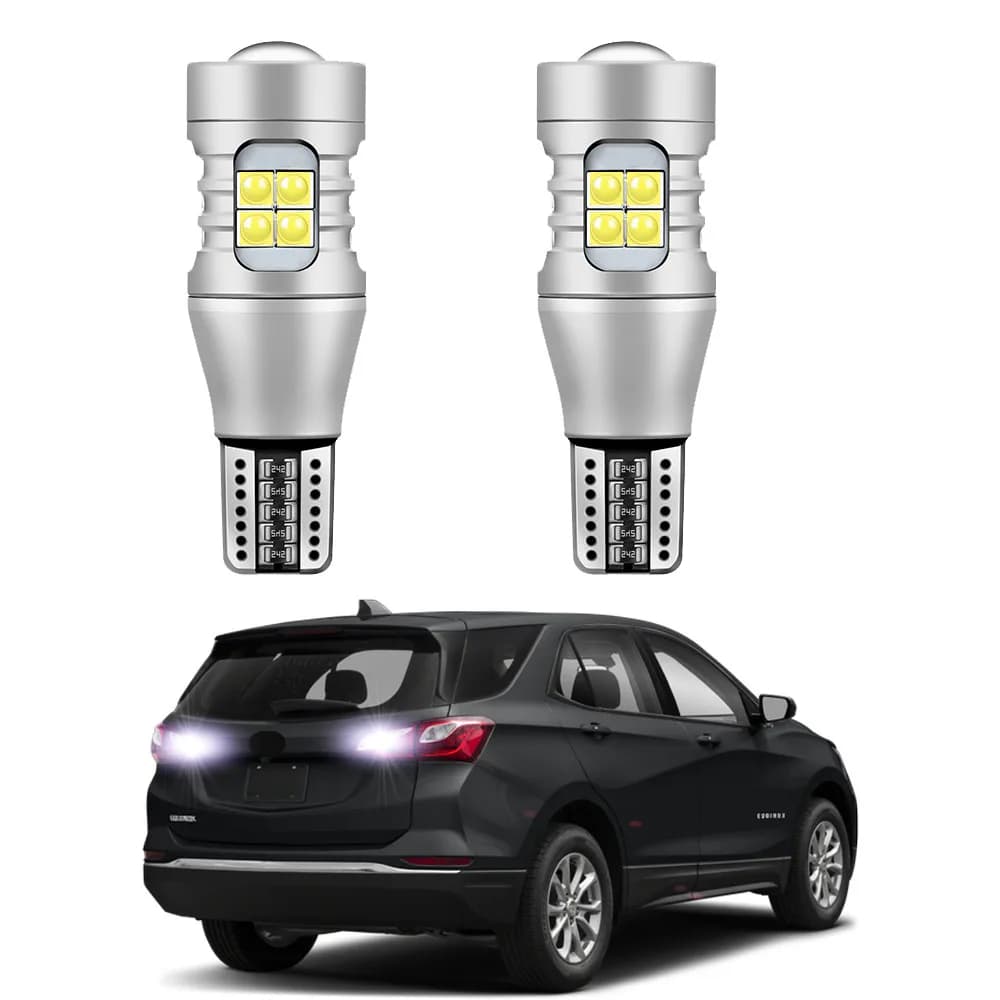 2Pcs Canbus For Chevrolet Equinox 2005-2019 2020 2021 2022 2023 LED Backup Reverse Reversing light Bulb