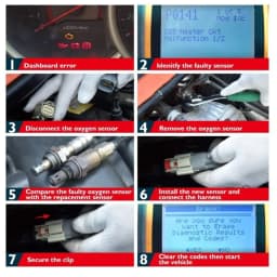 LSU 4.2 Wideband UEGO Lambda Oxygen O2 Sensor For 30-4100 AEM 30-2001 Autometer 0258007366 0 258 007 366
