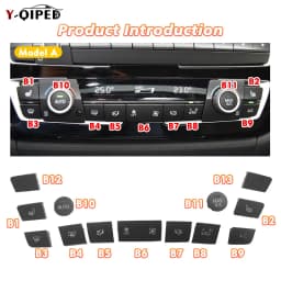Dashboard Air Conditioning AC Temperature Control Button For BMW 1 2 3 4 F Series F20 F21 F22 F23 F30 F31 F35 F34 F36 F45 F46