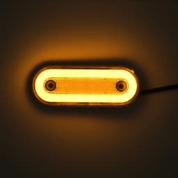 10pcs 12V-24V Truck Side Marker Light LED Trailer Lights Reflector Bus Van Clearance Lights For DAF truck For Isuzu