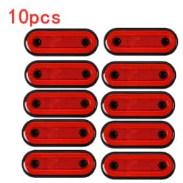 10pcs 12V-24V Truck Side Marker Light LED Trailer Lights Reflector Bus Van Clearance Lights For DAF truck For Isuzu