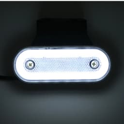 10pcs 12V-24V Truck Side Marker Light LED Trailer Lights Reflector Bus Van Clearance Lights For DAF truck For Isuzu