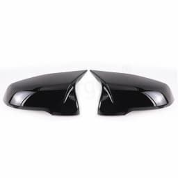 Carbon Fiber Style Black Rearview Side Mirror cover Caps for BMW X1 F48 X2 F39 F40 F53 F44 Z4 G39 Toyota Supra Side Mirror shell