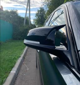 Carbon Fiber Style Black Rearview Side Mirror cover Caps for BMW X1 F48 X2 F39 F40 F53 F44 Z4 G39 Toyota Supra Side Mirror shell